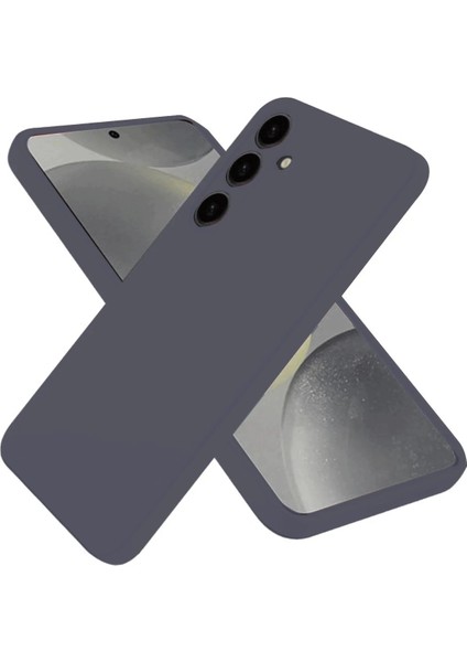 Newface Samsung Galaxy A56 Kılıf First Silikon - Gri