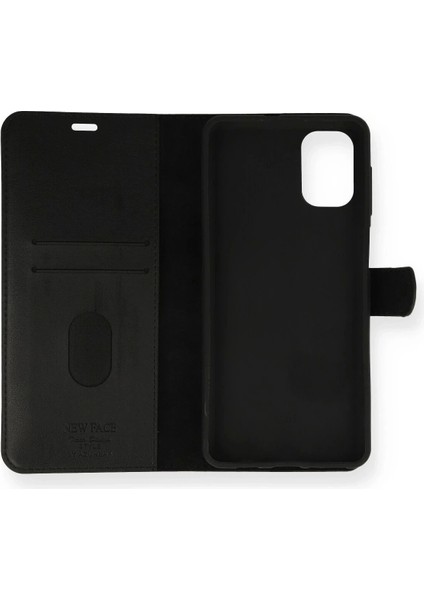 Newface Samsung Galaxy M51 Trend S Plus Kapaklı Kılıf - Siyah