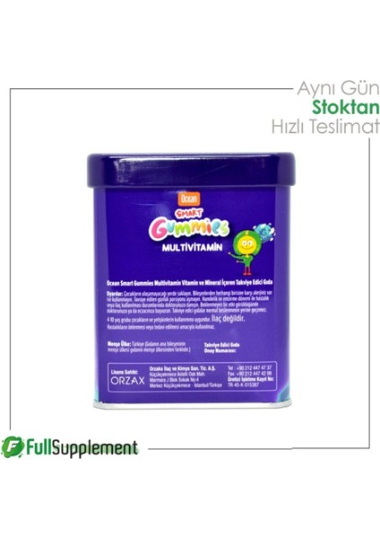 Smart Gummies Multivitamin Çiğnenebilir Tablet 64 Adet fiyatları
