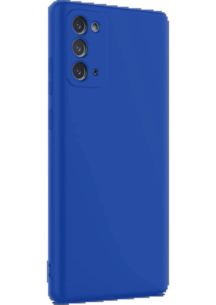Newface Samsung Galaxy Note 20 Kılıf First Silikon - Mavi fiyatları