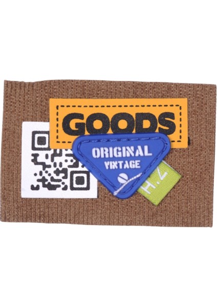 Aplike Ütü Ile Yapışan Goods Yazılı Arma 4x4 cm