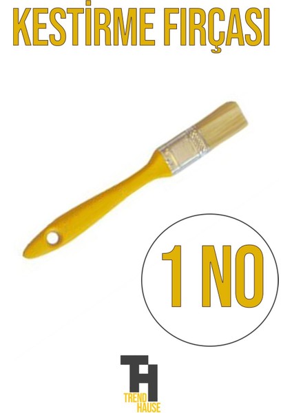 1 No' Lu Kestirme Fırçası Kolay Kullanım