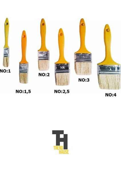 1 No' Lu Kestirme Fırçası Kolay Kullanım fiyatları