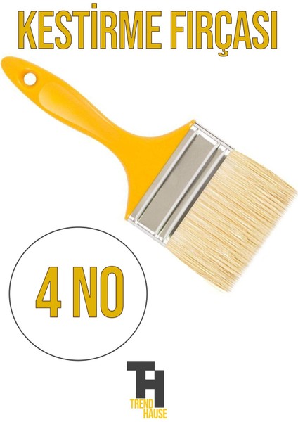 4 No' Lu Kestirme Fırçası Kolay Kullanım