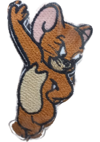 Aplike Ütü Ile Yapışan Jerry Arma 6x3 cm