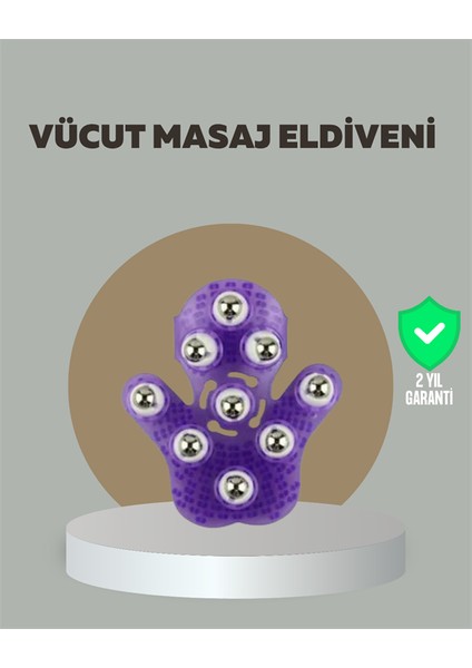 Pvc Fırçalı Duşta Kullanılabilir Masaj Aleti – Derin Temizlik