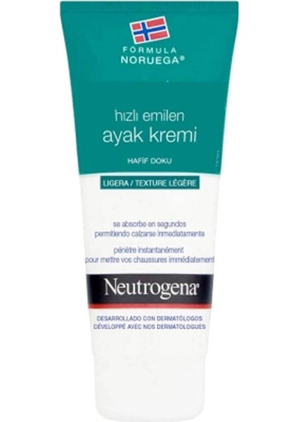 Norveç Formülü Hızlı Emilen Ayak Kremi 100 ml