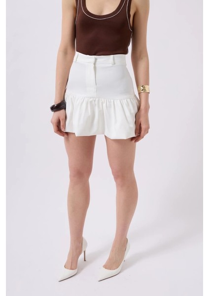 Büzgü Detay Mini Etek modelleri