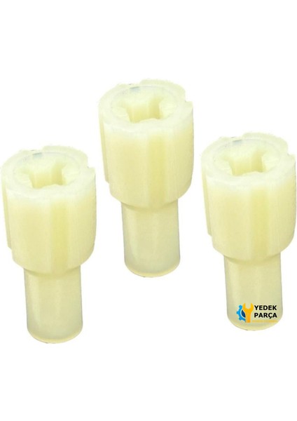 Beko Uyumlu BKK-2155 Hotmix Hareket Aktarıcı, Dişli, Kaplin, Kavrama Parçası, Motor Burcu 3 Adet