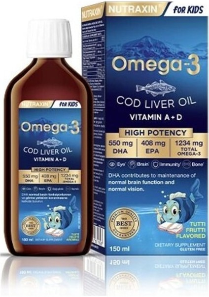 Omega-3 Kids Şurup 150 ml