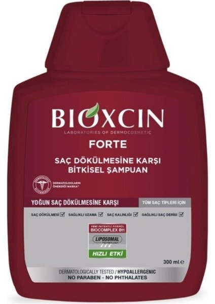 Forte- Tüm Saçlar Için Dökülme Karşıtı Şampuan 300 ml Kutusuz fiyatları