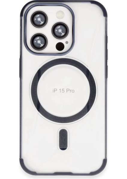 Joko iPhone 15 Pro Hilton Magsafe Kapak - Lacivert