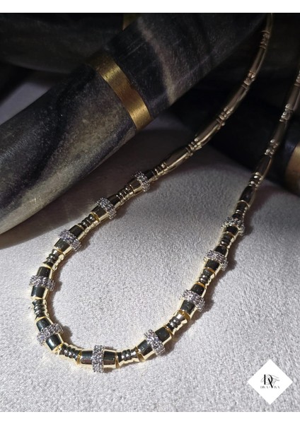 - Elara - Silindir Zirkon Detaylı Kadın Kolye fiyatları