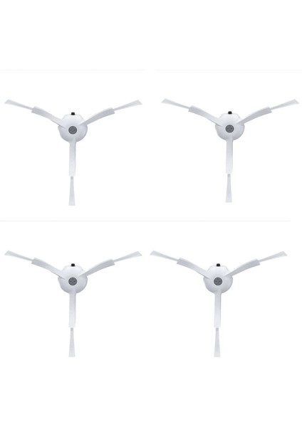 S50 S6 S60 S65 S55 S5 Max Uyumlu 4 Adet 3 Kollu Yan Fırça Beyaz