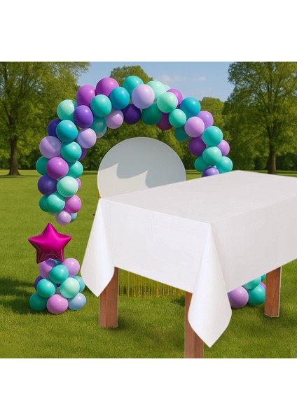 Plastik Masa Örtüsü 137*270CM 30MIKRON Beyaz