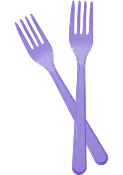 Tek Kullanımlık Plastik Çatal 24LÜ