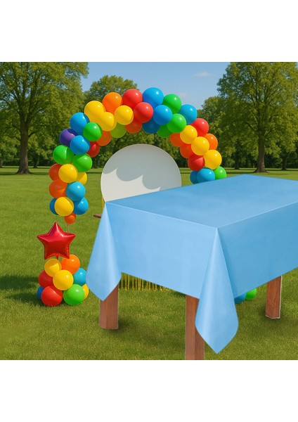 Plastik Masa Örtüsü 137*270CM 30MIKRON Mavi