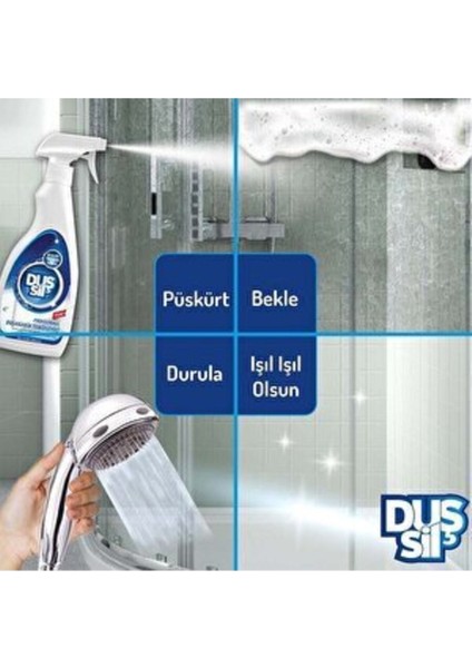 500 ml Profesyonel Duşakabin Temizleyici - Parlak ve Temiz Banyo Yüzeyi