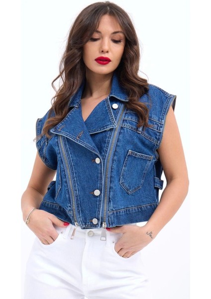 6765 Kot Yelek-Mavi indirimleri