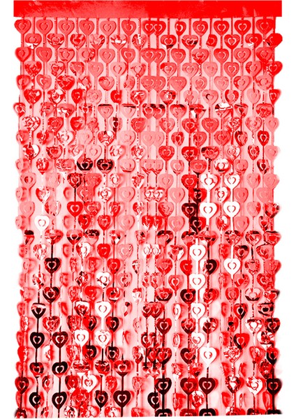 Metalize Kalp Arka Fon 100X200CM Bronz fiyatları