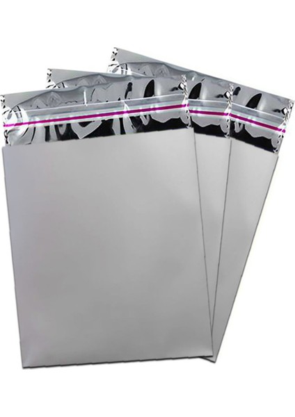 Metalize Poşet Lüks 50LI 35X50 Gümüş