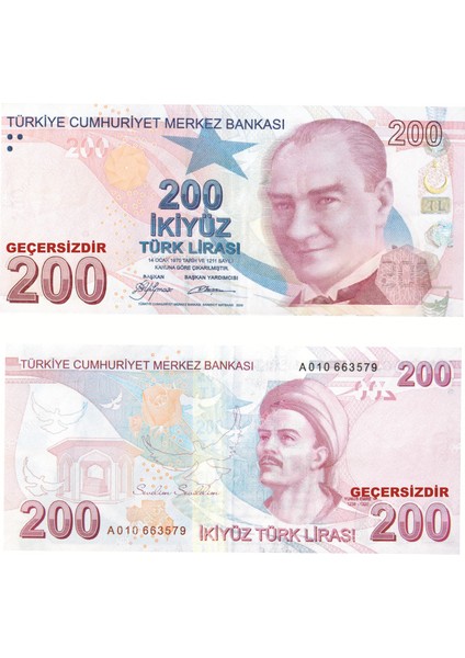 Oyuncak Kağıt Para 50LI 200 Tl