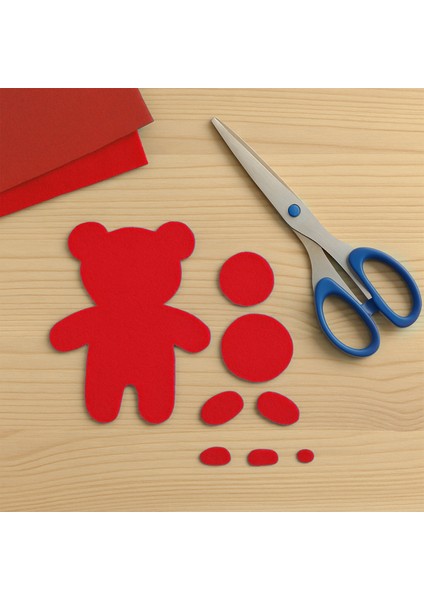 50X70 Keçe Tabaka Kırmızı 10'lu Paket fiyatları