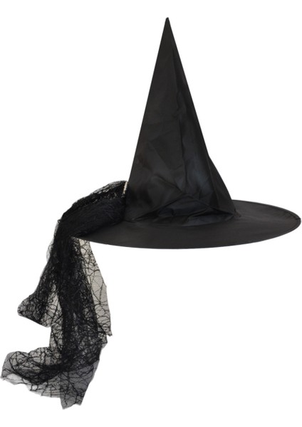 Tüllü Tokalı Cadı Şapka fiyatları