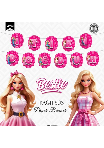 Iyi Ki Doğdun Harf Afiş Bestie