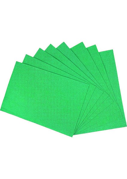 50X70 Keçe Tabaka Yeşil 10'lu Paket