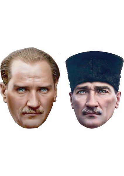 Atatürk Maske Seti 2'li