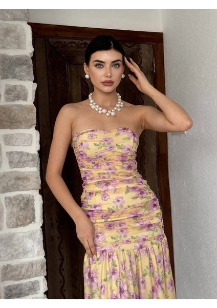 Talia Straplez Elbise indirimleri