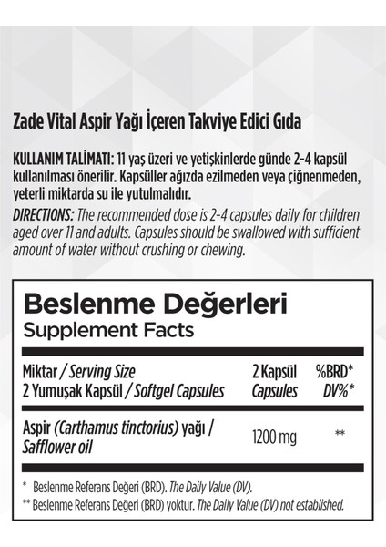 Aspir Yağı (Cla) Blister Kutu 600 Mg 60 Kapsül fırsatları