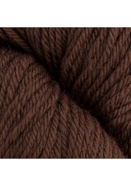 Natural Wool Acı Kahverengi El Örgü İpi - H7 - 33602 fiyatları