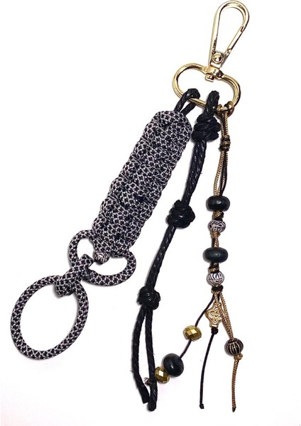 El Yapımı Dayanıklı Paracord Kedi Tasması Meov Yazılı Kedi Charmlı Boncuklu (Anahtarlık Hediyeli) indirimleri