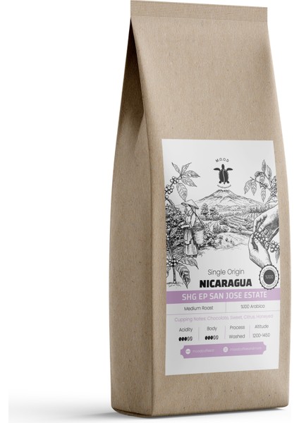 Nicaragua Shg Ep San Jose Estate - 100 gr