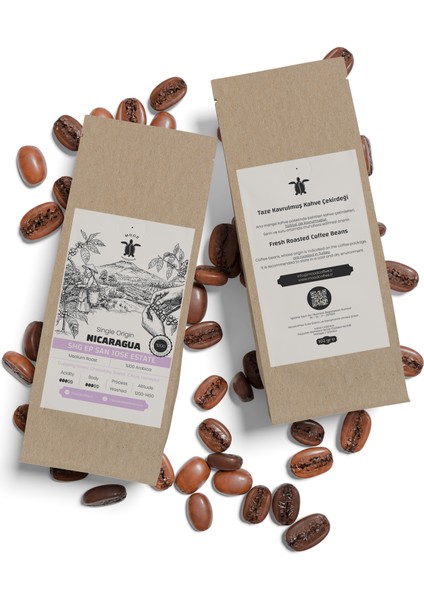 Nicaragua Shg Ep San Jose Estate - 100 gr modelleri