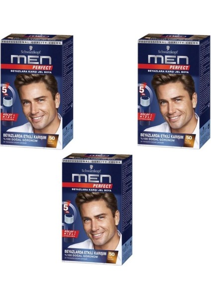 Men Boya Perfect 50 Numara 3 Adet