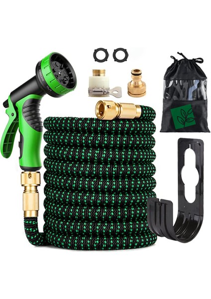 Tüm Musluklara Uyumlu • 10M’DEN 30 Metreye Kadar Uzayan Sihirli Hortum - Bahçe Hortumu
