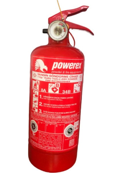 Yangın Tüpü 1 kg 10 Yıl Garanti