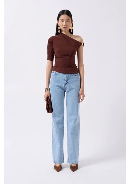 Aksesuar Detay Cutout Bluz fiyatları