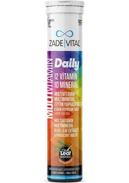 Multivitamin 20 Efervesan Tablet