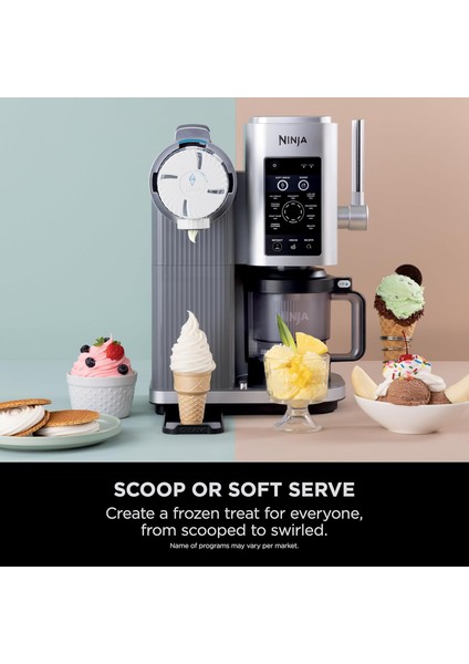 Swirl By Creami Dondurma ve Profesyonel Soft Ice Cream Makinesi– 13 Fonksiyonlu, Gelato, Sorbe ve Milkshake Makinesi – fiyatları