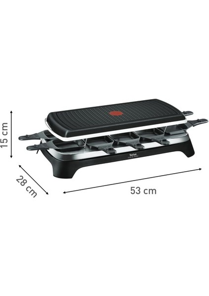 Ambiance Raclette Gril - 10 Kişilik Elektrikli Izgara & Peynir Eritme Makinesi fiyatları