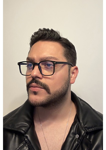 Mavi Işık Koruyucu Erkek Gözlük UV400 Koruma