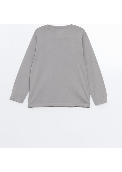 Yeni Sezon Bisiklet Yaka Mickey Mouse Baskili Erkek Cocuk Pijama Takimi - S53758Z1 modelleri