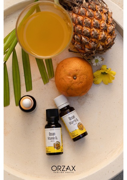 Orzax Vitamin D3 400IU Sprey 20 ml Çocuklar İçin Kemik Gelişimini Destekler indirimleri