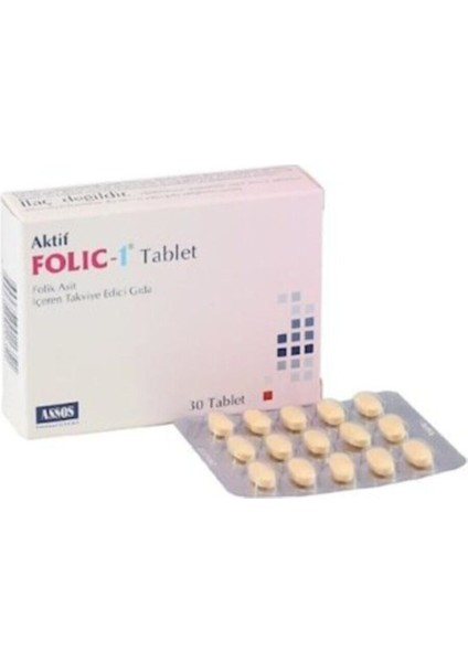 Folic 1 30 Tablet modelleri