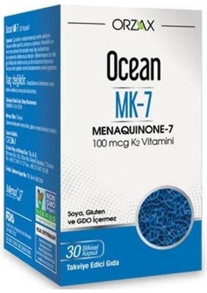 Orzax Ocean Mk-7 30 Kapsül