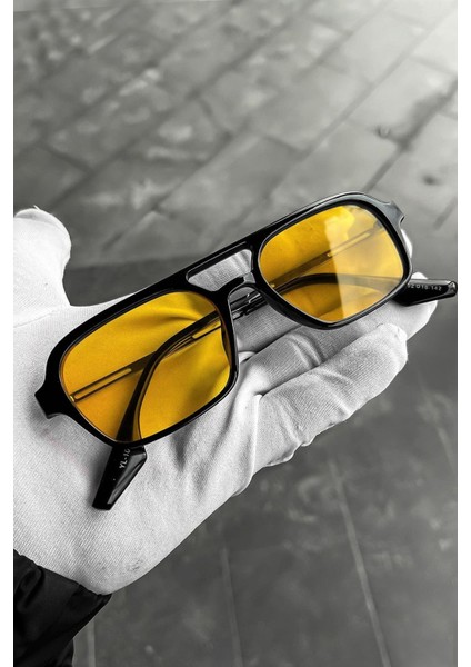Sarı Erkek Güneş Gözlüğü UV400 Korumalı fırsatları